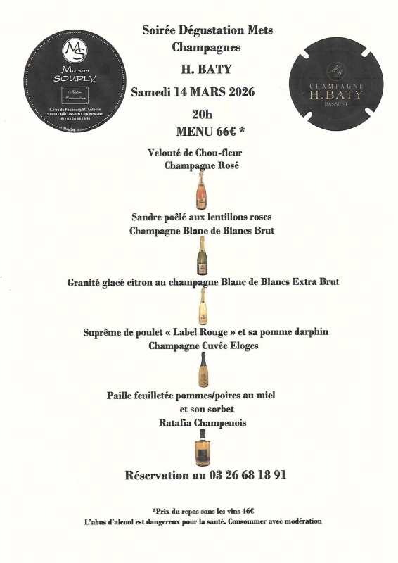 Maison Souply - Restaurant Châlons-en-Champagne - meilleur restaurant CHALONS-EN-CHAMPAGNE