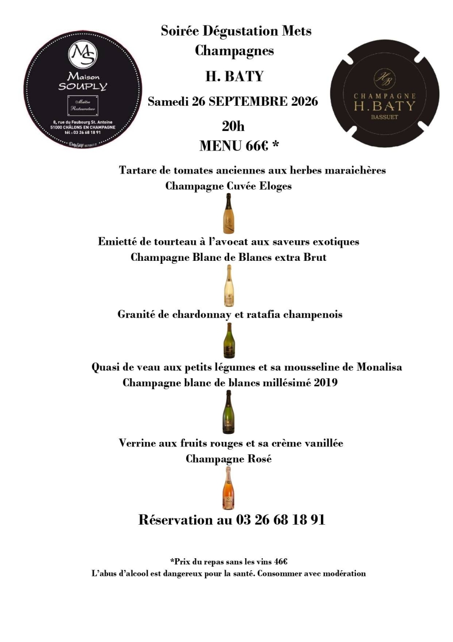 Maison Souply - Restaurant Châlons-en-Champagne - top restaurant CHALONS-EN-CHAMPAGNE